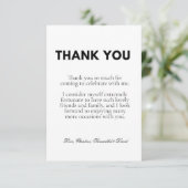 メッセージカジュアルメ感謝していントスクリプト カード (スタンド正面)