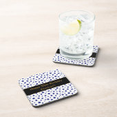 メッセージカスタムバースデーパーティー付きブルースターズ コースター (右側)