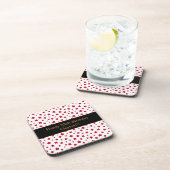 メッセージカスタムバースデーパーティー付きレッドスターズ コースター (右側)