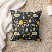 メッセージカスタム付きウェルネス感動的枕 クッション (ブランケット)