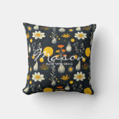 メッセージカスタム付きウェルネス感動的枕 クッション (正面)