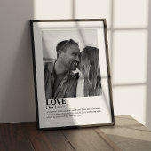 メッセージカスタム付き記念日のパーソナライズされた写真 ポスター