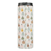 メッセージカスタム/名前ウォーターカラーカボチャ タンブラー (裏面)