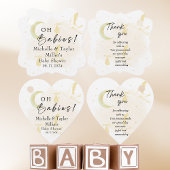 メッセージカードああベビー!ニュートラルツインストーク フェイバータグ