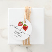 メッセージカードありがとう赤ちゃんシャワー。 フェイバータグ (インサイチュ)