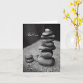 メッセージカードを信じて下さい カード (黄色い花)