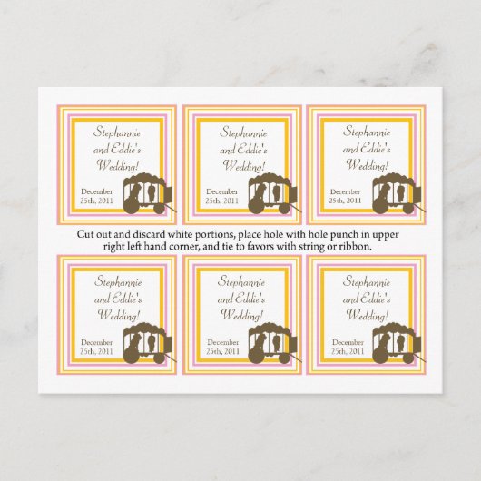 メッセージカードカーニバル ポストカード (正面)