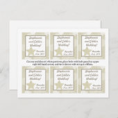 メッセージカードクリスマススター シーズンポストカード (正面/裏面)