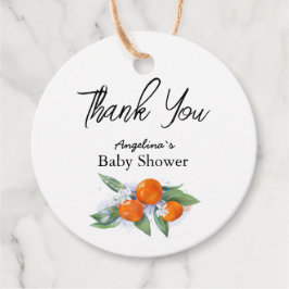 メッセージカードサンキューベイビーシャワー フェイバータグ