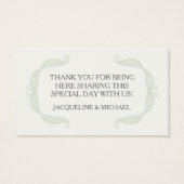 メッセージカードズ英語バラMason Jar Leaf Swirl (裏面)