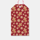 メッセージカードパーソナライズされたクリスマスCookie交換 ギフトタグ (裏面)