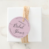 メッセージカードブライダルシャワー。 フェイバータグ (インサイチュ)