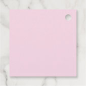 メッセージカードユニコーン付きベビーシャワー フェイバータグ (裏面)