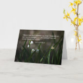 メッセージカード内の幸福 カード (黄色い花)