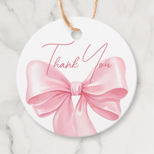 メッセージカード感謝していは赤ちゃんシャワー。 フェイバータグ (正面)