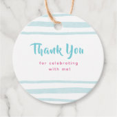 メッセージカード航海のをテーマにした誕生日パーティー。 フェイバータグ (正面)