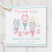 メッセージカード航海のをテーマにした誕生日パーティー。 フェイバータグ (正面)