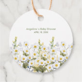 メッセージカード赤ちゃんシャワーFawn フェイバータグ (裏面)