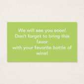 メッセージカード (裏面)