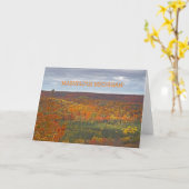 メッセージカード"すばらしいミシガン州" /DEADMANは見落とします カード (黄色い花)