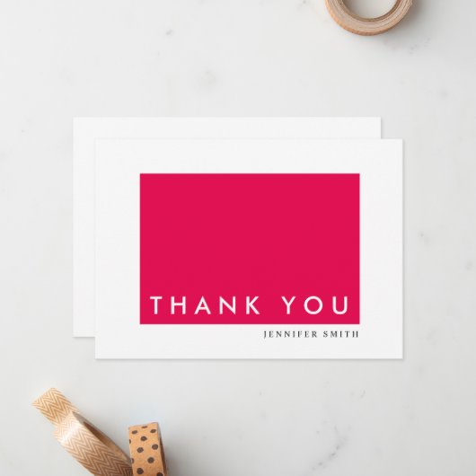 メッセージカード|のサンキューカードありがとう ノートカード (正面/裏面インサイチュ)