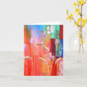 メッセージカード カード (黄色い花)