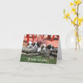 メッセージカード カード (黄色い花)