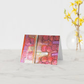 メッセージカード カード (黄色い花)