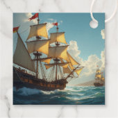 メッセージカード – コロンバスの日 フェイバータグ (裏面)