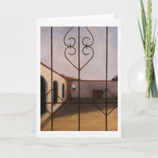 メッセージカード:  "サント・ドミンゴ" カード (正面)