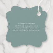 メッセージカード |ダスティ・セージと薄紫・マーブル フェイバータグ (裏面)