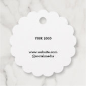 メッセージカード フェイバータグ (裏面)