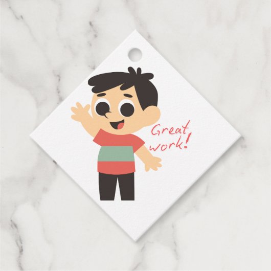 メッセージカード フェイバータグ (正面)