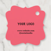 メッセージカード フェイバータグ (裏面)