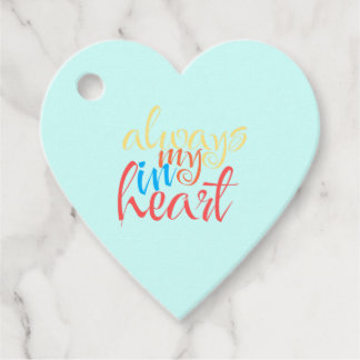 メッセージカード フェイバータグ