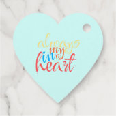 メッセージカード フェイバータグ (裏面)