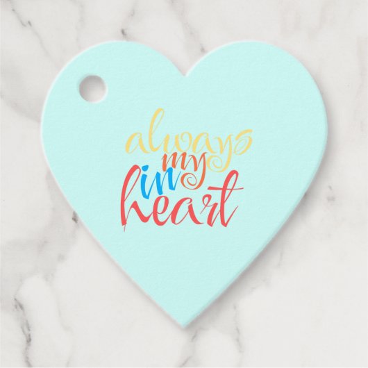 メッセージカード フェイバータグ (正面)