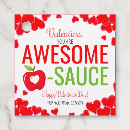 メッセージカード フェイバータグ (正面)