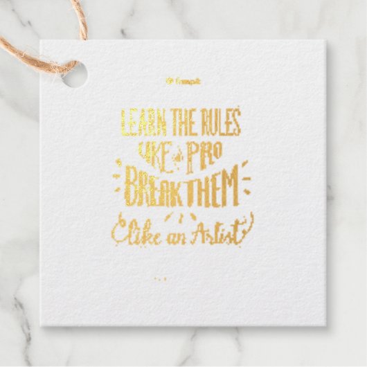 メッセージカード フェイバータグ (正面)