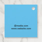 メッセージカード フェイバータグ (裏面)