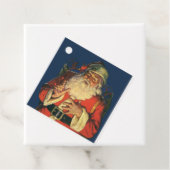 メッセージカード:ヴィンテージサンタクロース フェイバータグ (インサイチュ)