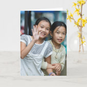 メッセージカード(中ブランク) カード (黄色い花)