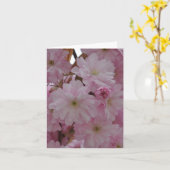 メッセージカード: 桜 カード (黄色い花)