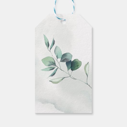 メッセージカード – 私たちは心から待つことができる ギフトタグ (裏面)