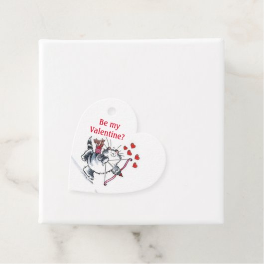 メッセージカード – 私のバレンタイン? フェイバータグ (インサイチュ)