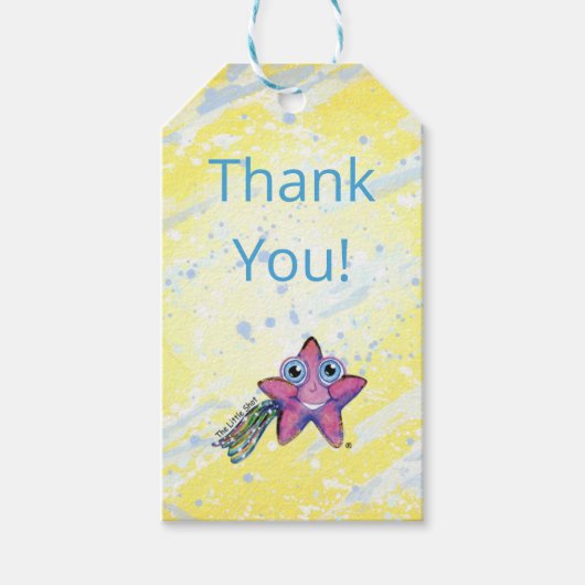 メッセージカード- Little Shot Kidsの誕生日パーティー ギフトタグ (正面)