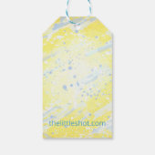 メッセージカード- Little Shot Kidsの誕生日パーティー ギフトタグ (裏面)