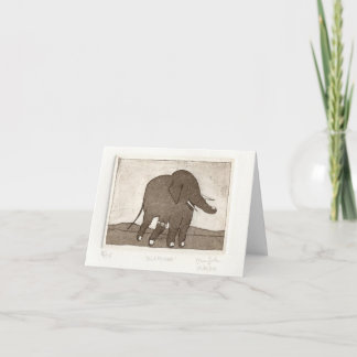 メッセージカードELEPHAND カード