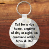 メッセージキーチェーン キーホルダー (正面)