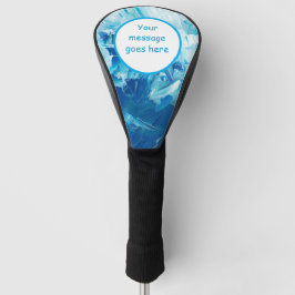 メッセージパーソナライズされたゴルフヘッドカバー ゴルフヘッドカバー